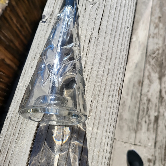 Antique Model A Epergne Nosegay Cut Glass Floral Vase 7.75" Circa 1920 - Picture 10 of 12